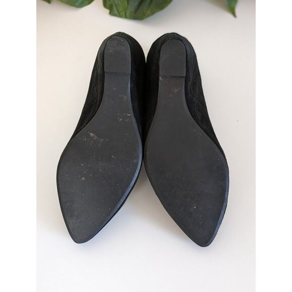 Jeffrey Campbell Wedges Heels Ann Arbor Suede Cut Out Boho Quirky Boho Size 6.5 - Picture 11 of 13
